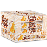 Creme Savers Orange Cream Hard Candy Quantity 24 Rolls Per Box Sweet Browse at UsaCandyWholesale.Com